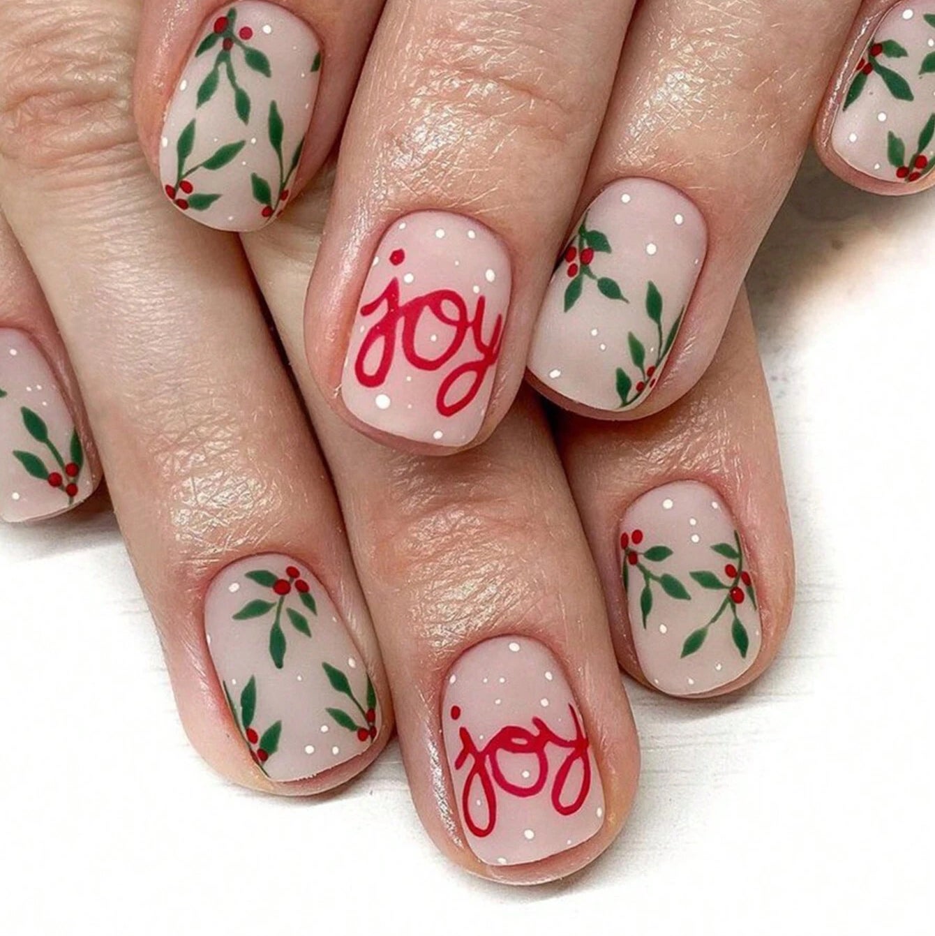 Christmas SHEIN nails