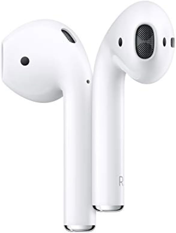 Apple AirPods Wireless Ear Buds, Bluetooth Headphones with Lightning Charging Case Included, Over 24 Hours of Battery Life, Effortless Setup for iPhone Without AppleCare+