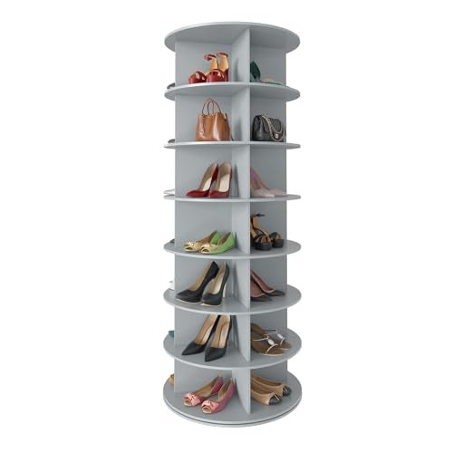 SpaceAid 7 Tier Rotating Shoe Rack Tower