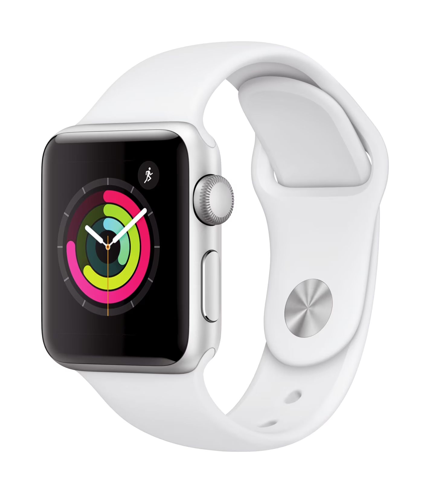 Restored Apple Watch Series 3 GPS - 38mm - Sport Band - Aluminum Case (Refurbished) - Walmart.com