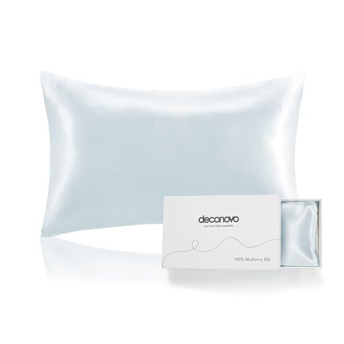 Deconovo 100% Pure Mulberry Silk Pillowcase for Hair and Skin